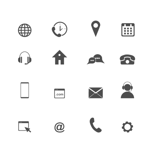 Collection of random icons